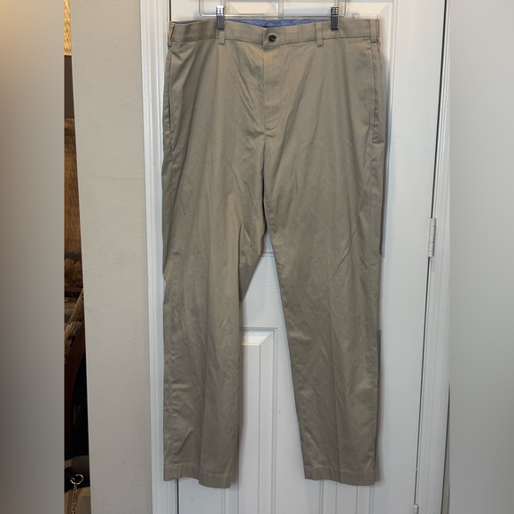 Other - Men's Brooks Brothers Tan Pants Lightweight Chino Stretch Clark Fit W38/L32